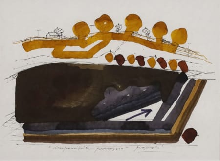 Concetto Pozzati — Impossibile paesaggio